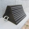 black solid pyramid chock