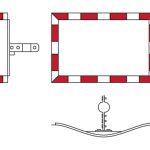 rectangular convex mirror