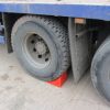 RED PU HGV CHOCK