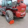 Red Dumper Truck Chock