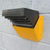 yellow chock holder