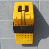 yellow plastic hgv chock