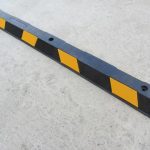 black and yellow kerb