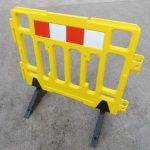 yellow barrier