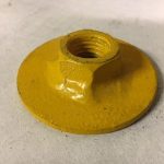 yellow wheel chock accessory