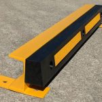 black and yellow kerb